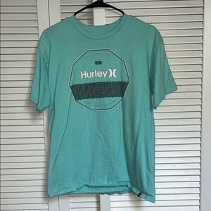 Hurley Teal Logo T-Shirt